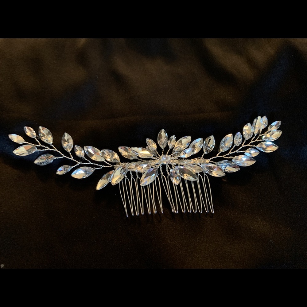 Rhinestone Wedding Hair Comb